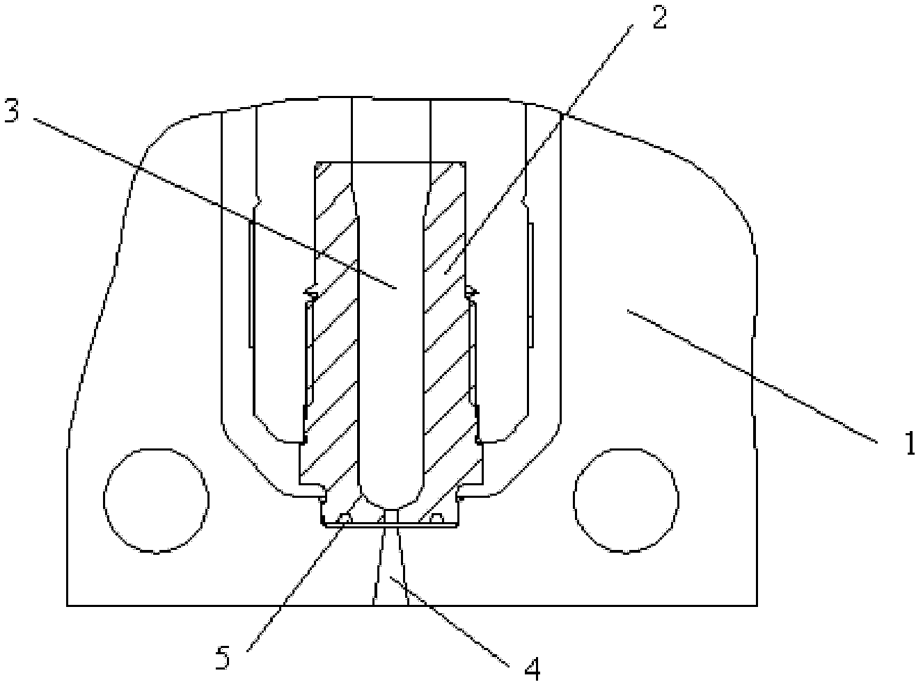 Improved structure of hot runner mold