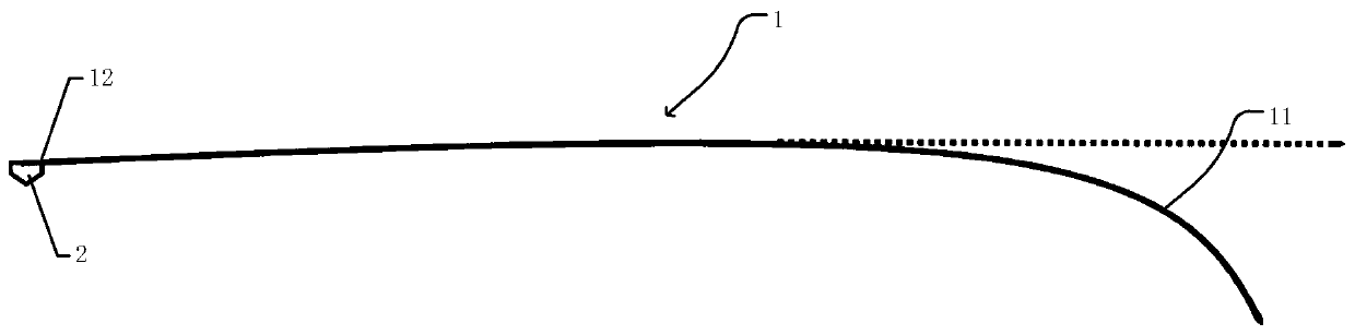 Puncture needle system and method for transcatheter ventricular septal puncture