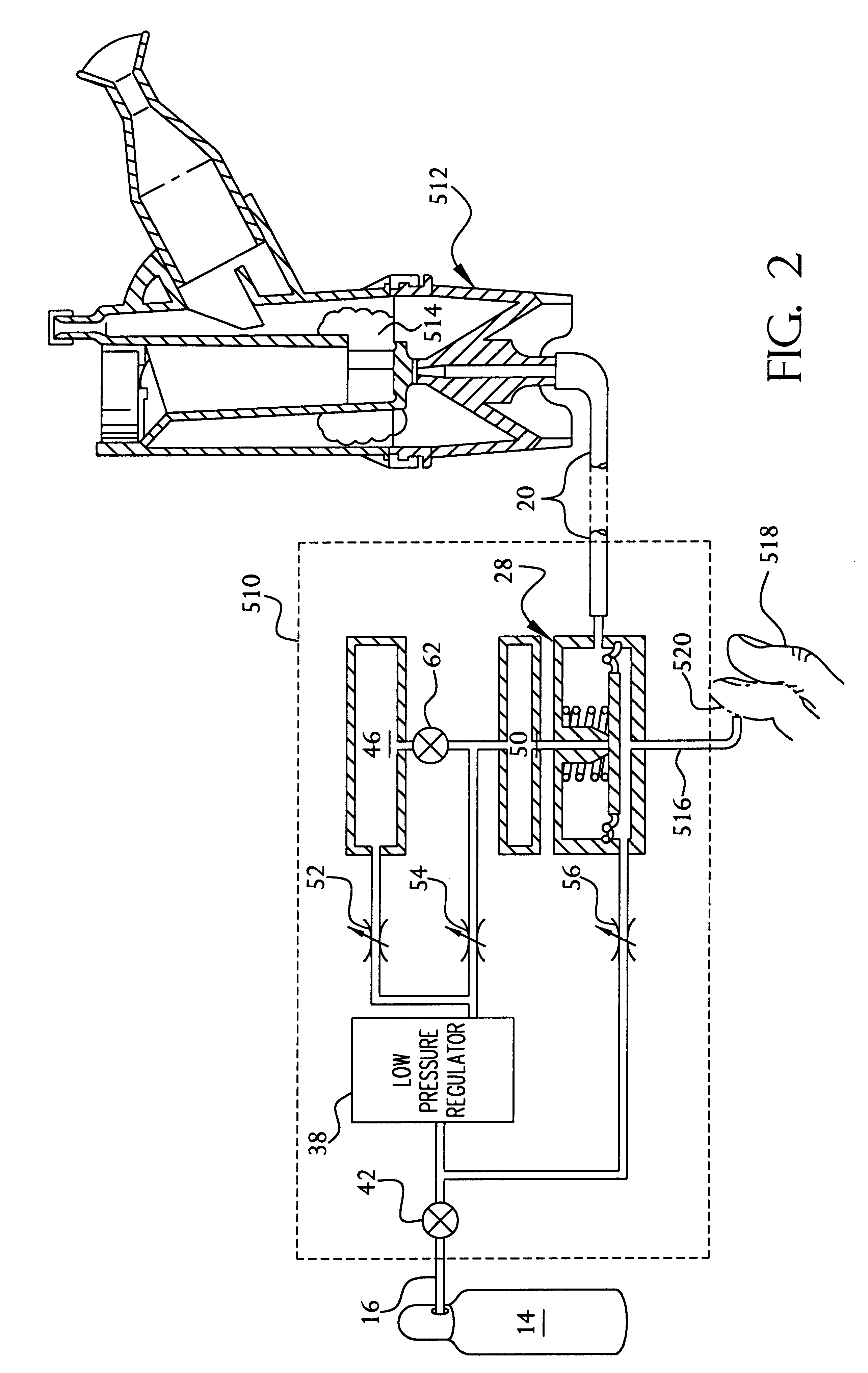 Pneumatically-operated gas demand apparatus