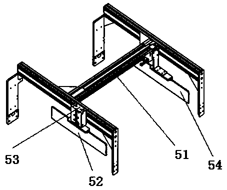 A bagged diaper flipping system