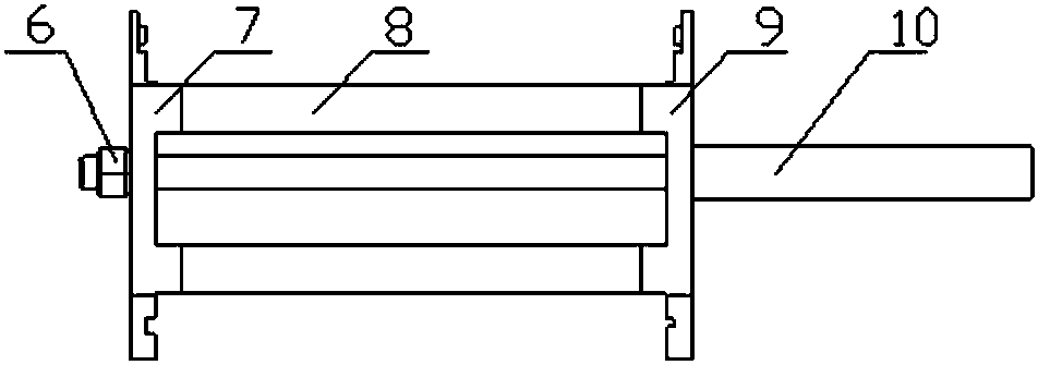 Assembly welding tool of high-precision frame structure