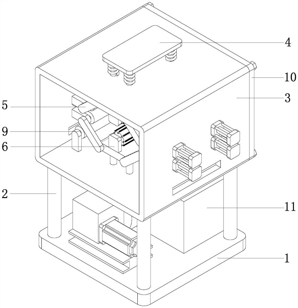 Flexible customized digital blanket processing equipment and processing method