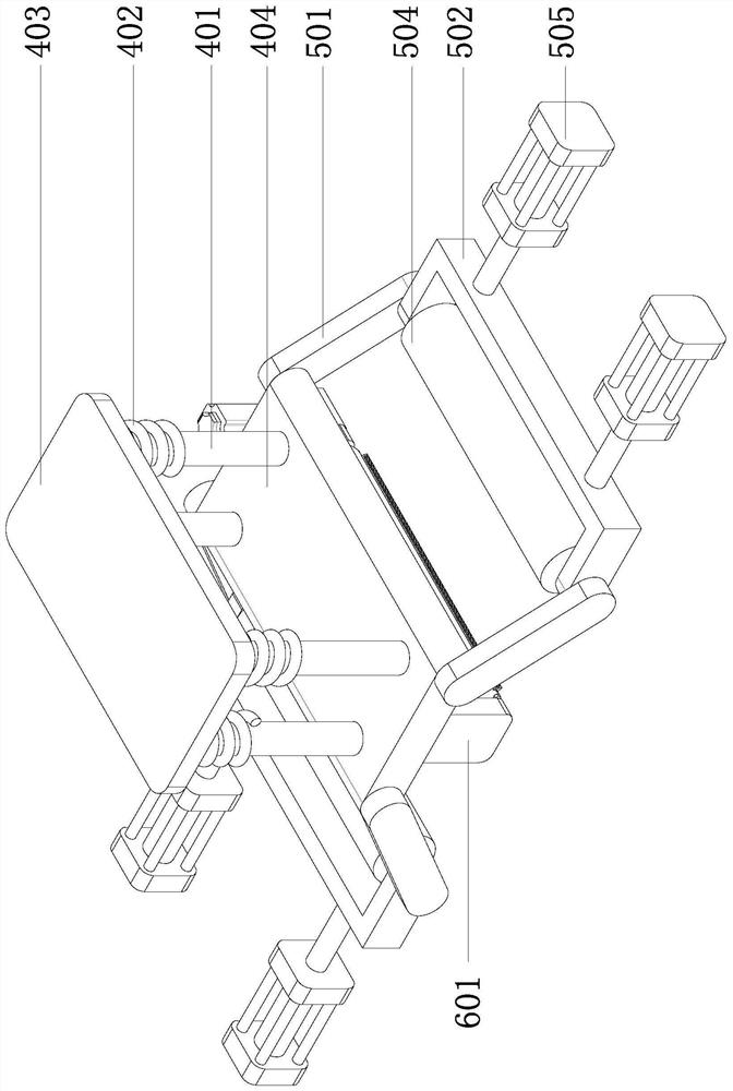 Flexible customized digital blanket processing equipment and processing method