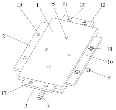 A road bridge crack repair and reinforcement device for construction engineering