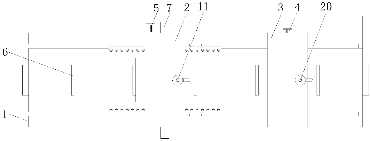 Plate polishing device for building decoration engineering