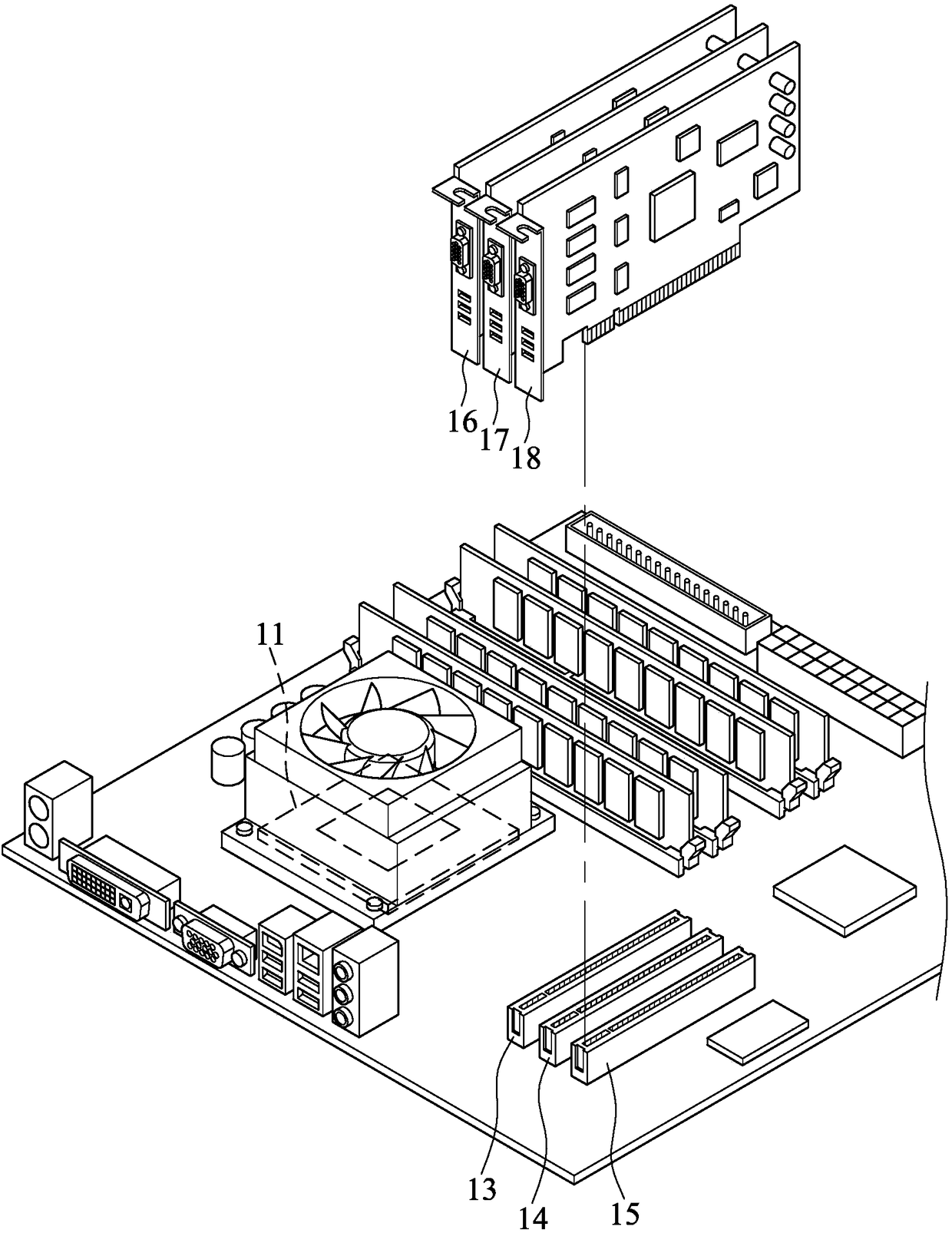 Initialization method for fast peripheral component interconnect express interface card