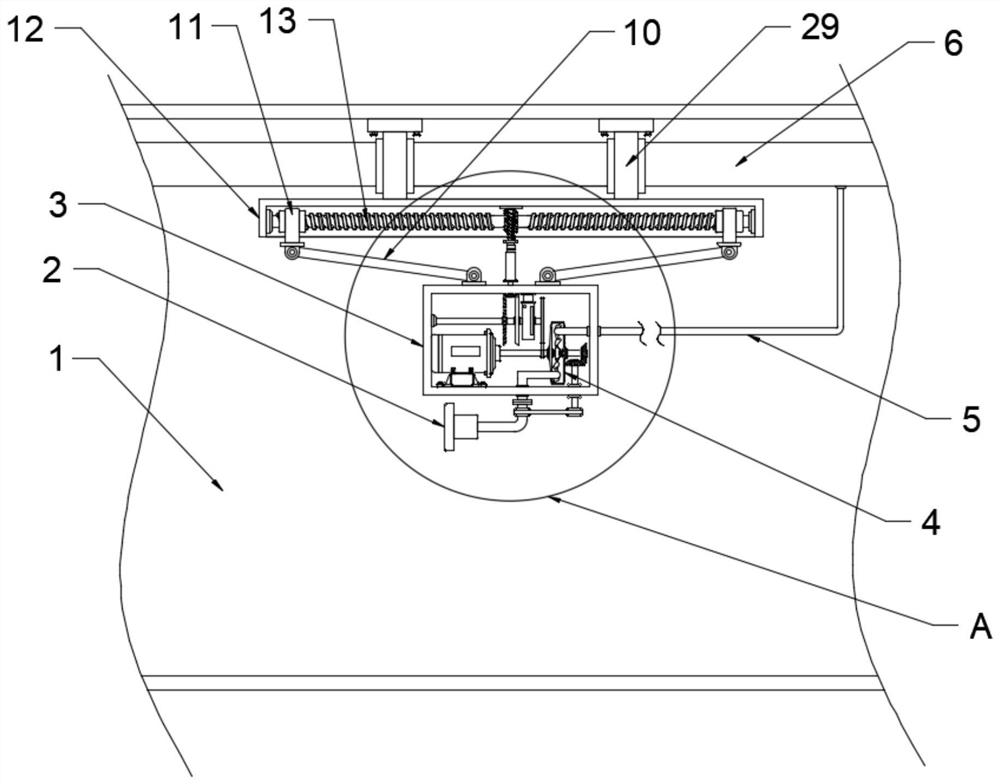 Air-lock structure for civil air defense engineering safety