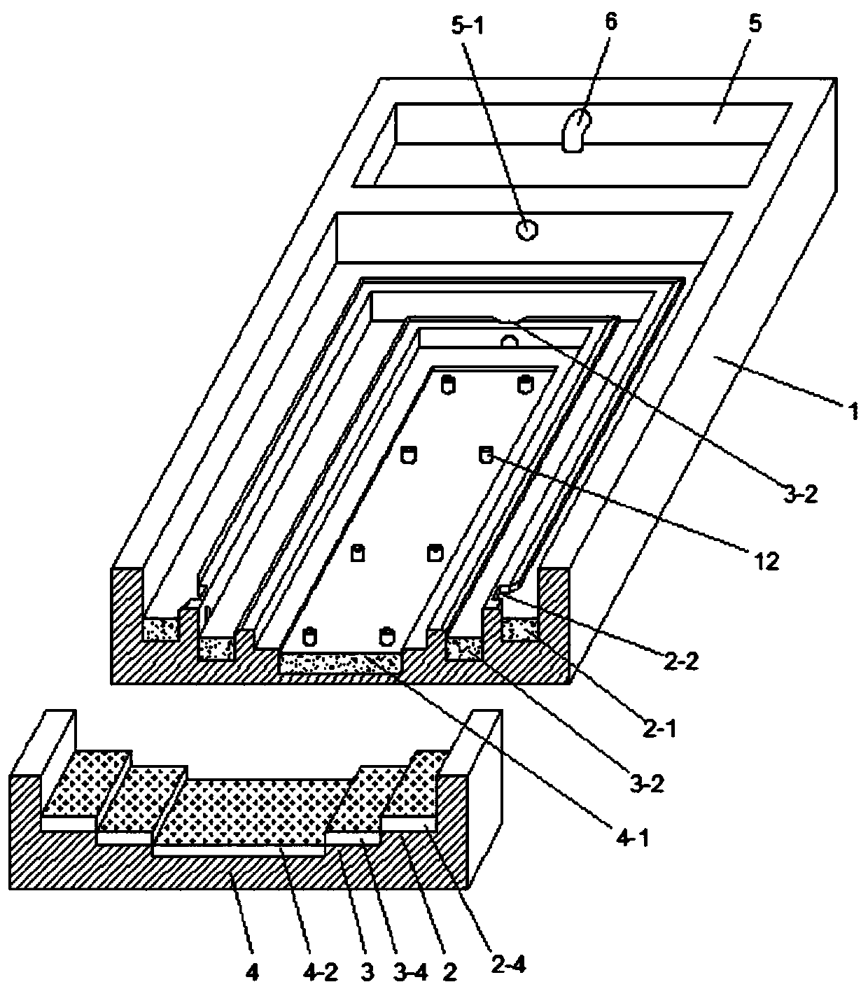 Efficient frog breeding pond