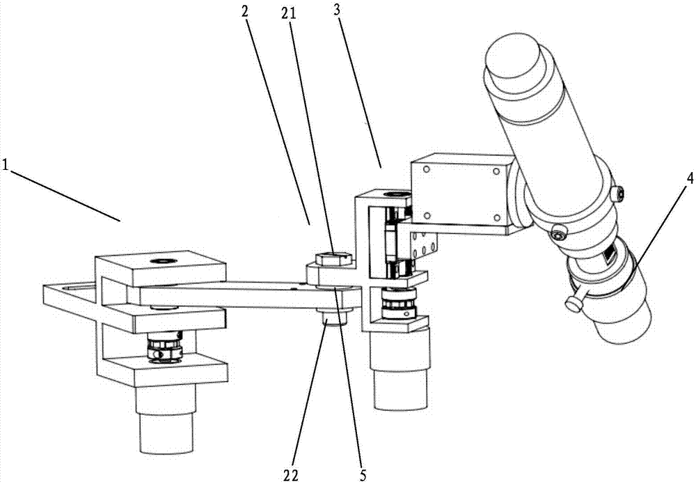 CCD fixture for micro-structure cutting machine tool