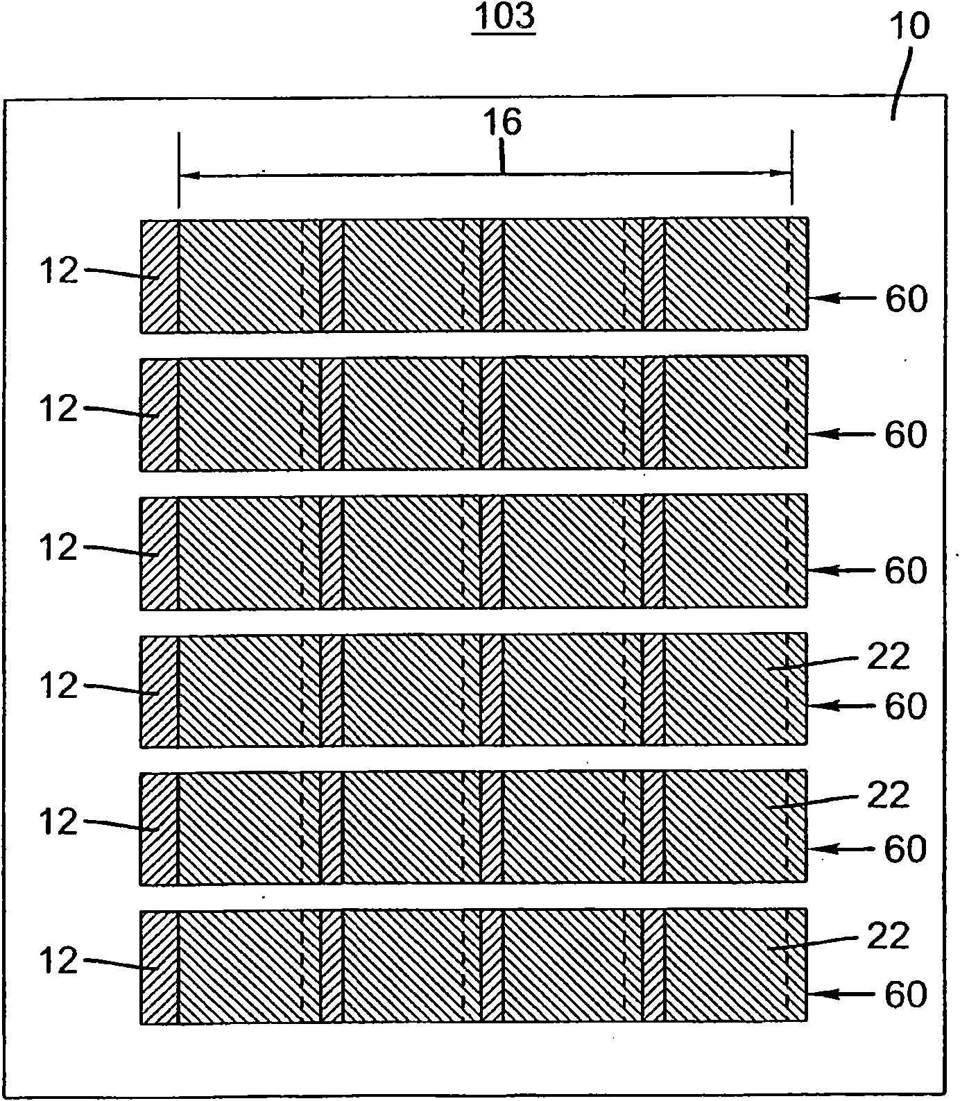 Electroluminescent device having improved light output