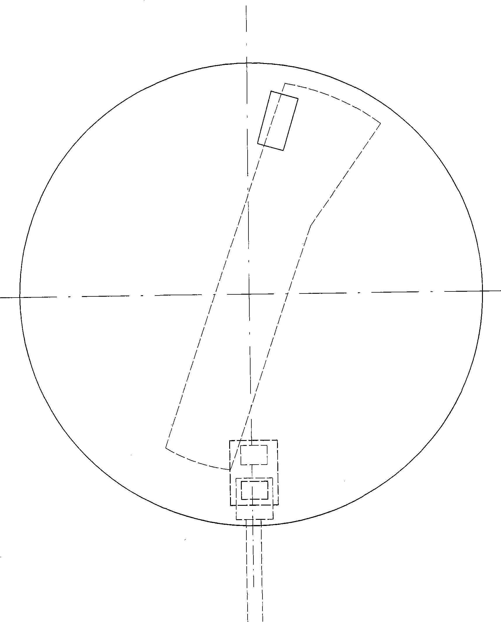 Three-segment type silicon oil fan clutch