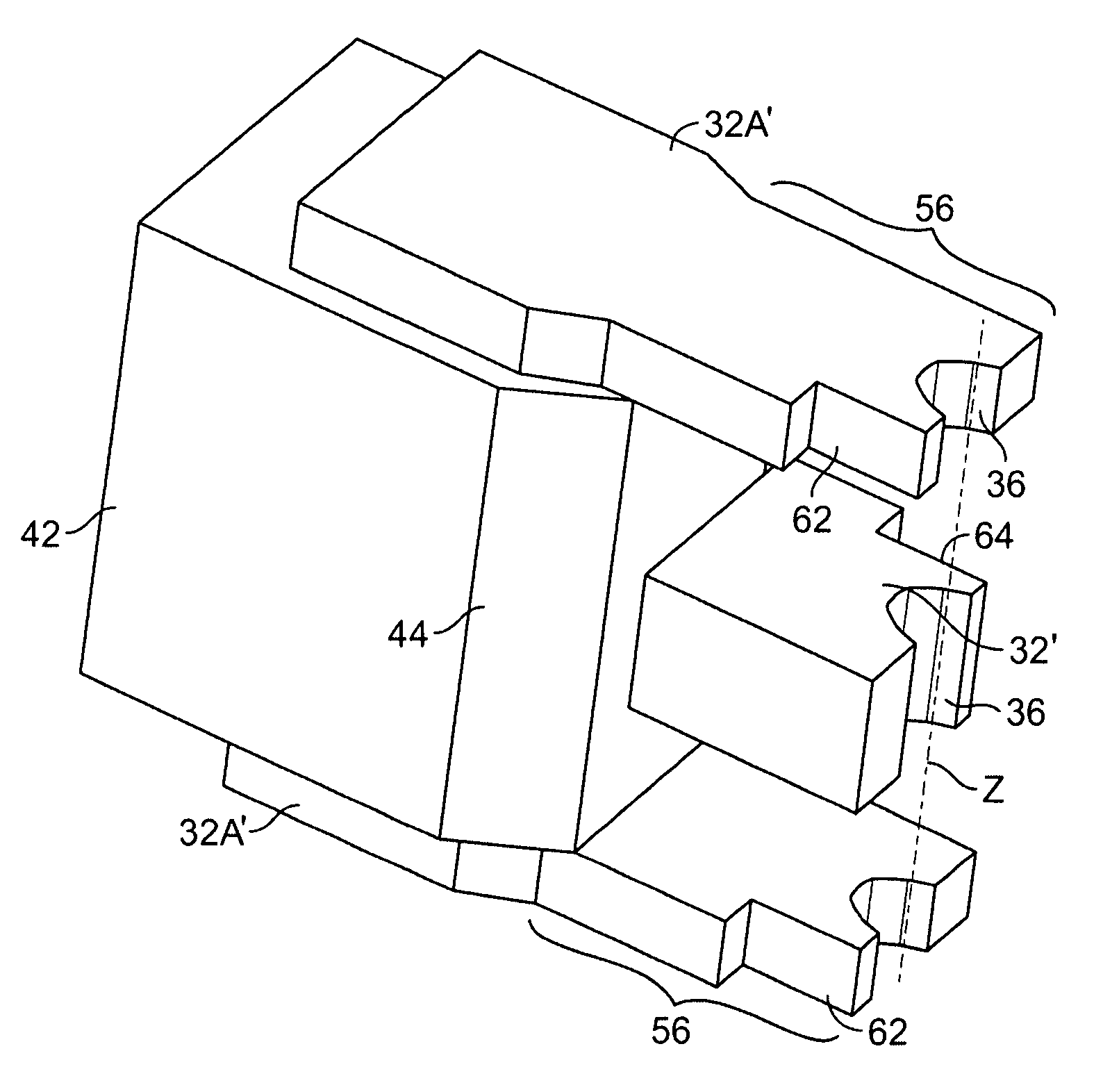 Folded waveguide traveling wave tube having polepiece-cavity coupled-cavity circuit