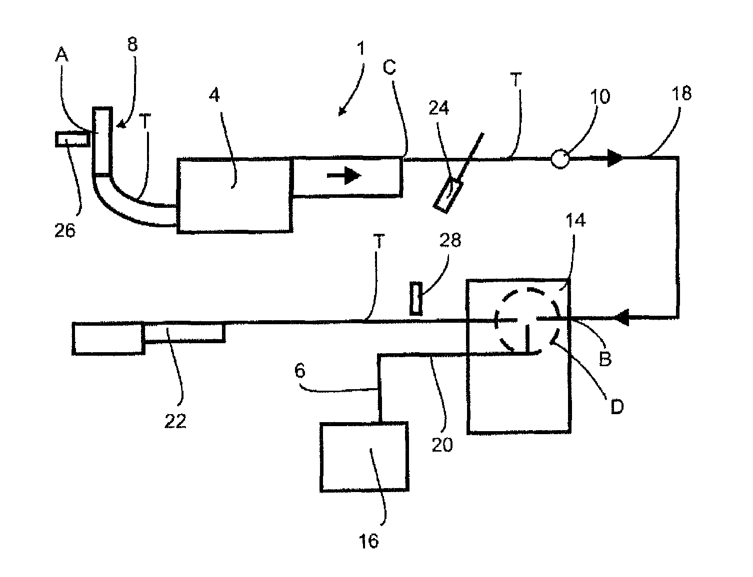 Method and device for handling drink containers