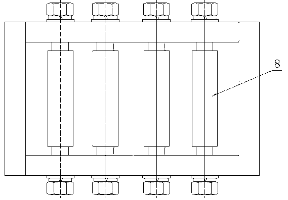 Alignment production line capable of simultaneously straightening multiple steel bars once