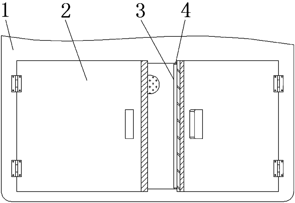 Machine part washing device with rust removal function