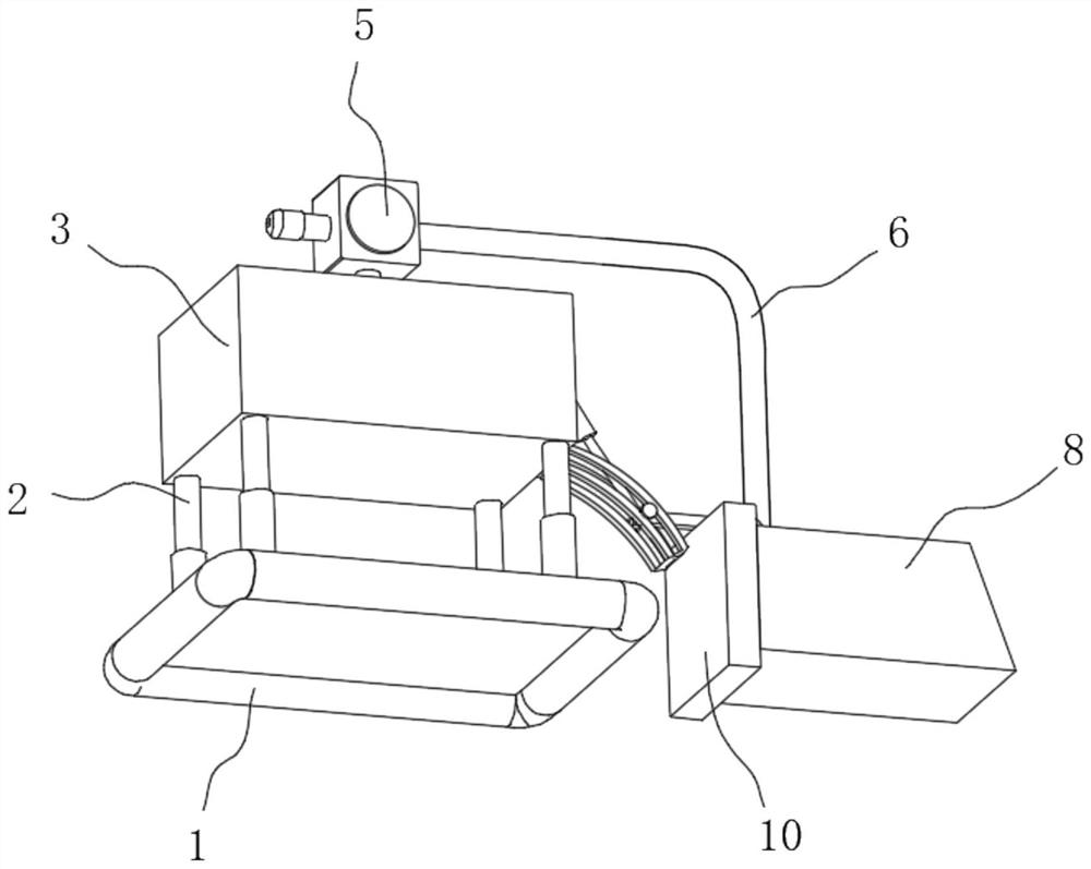 Efficient desilting device with good cleaning effect for hydraulic engineering