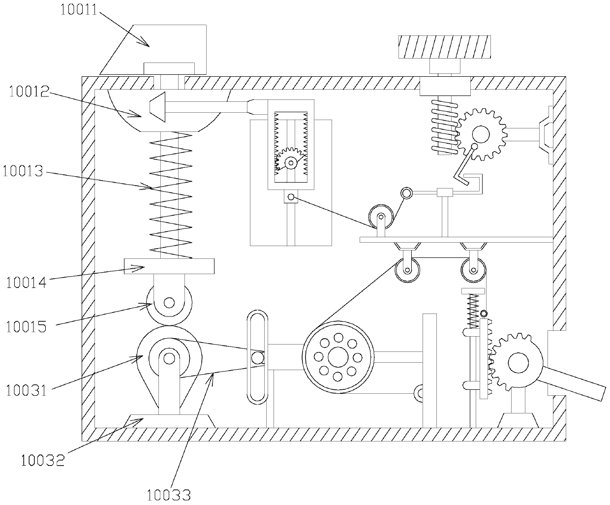 A tooling fixture for auto parts