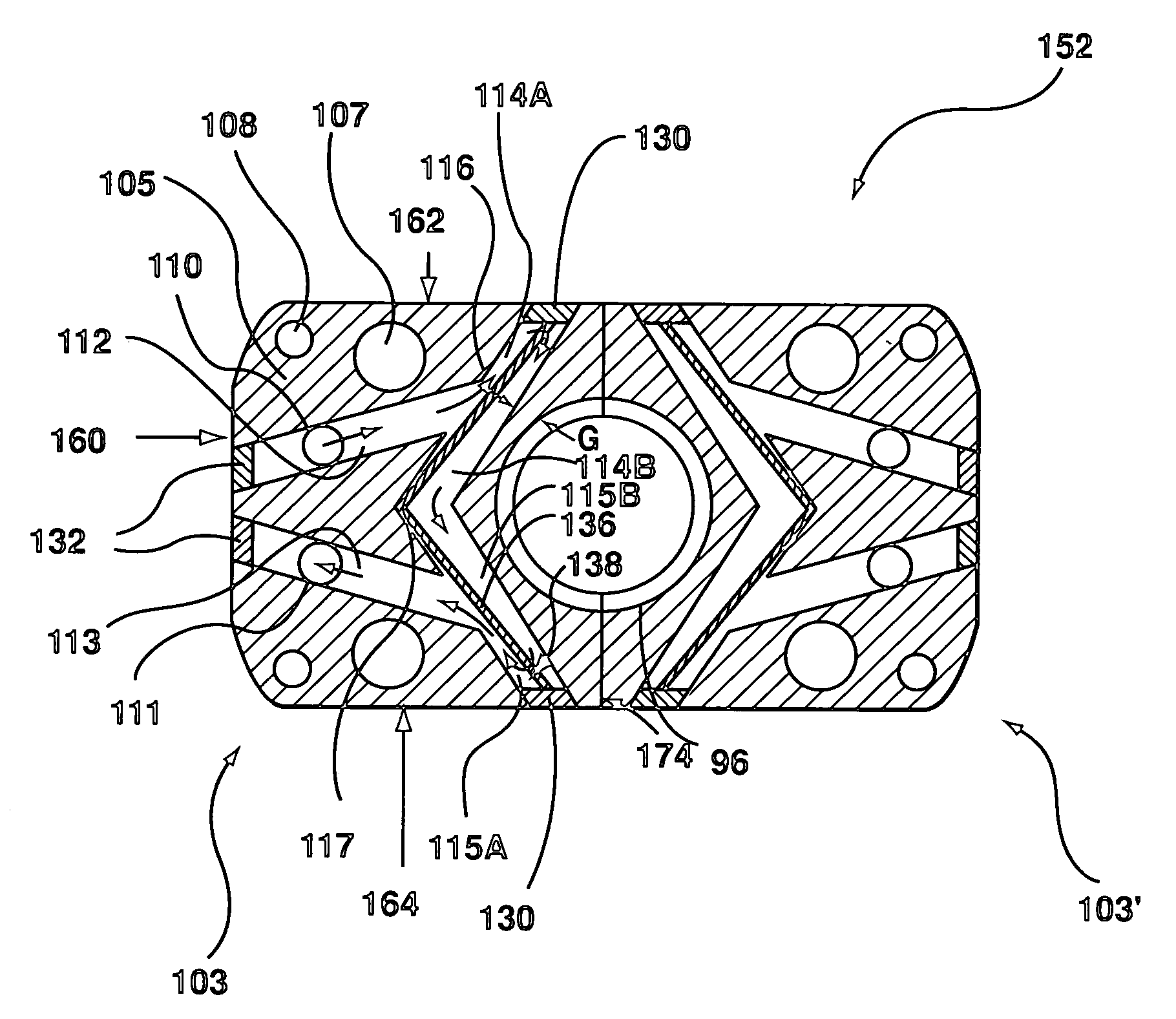 Mold split insert