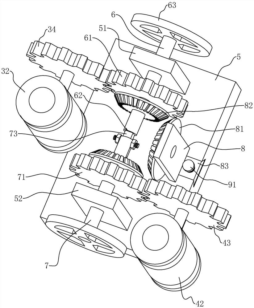 Closed ammonia adding device for water supply in chemical water furnace