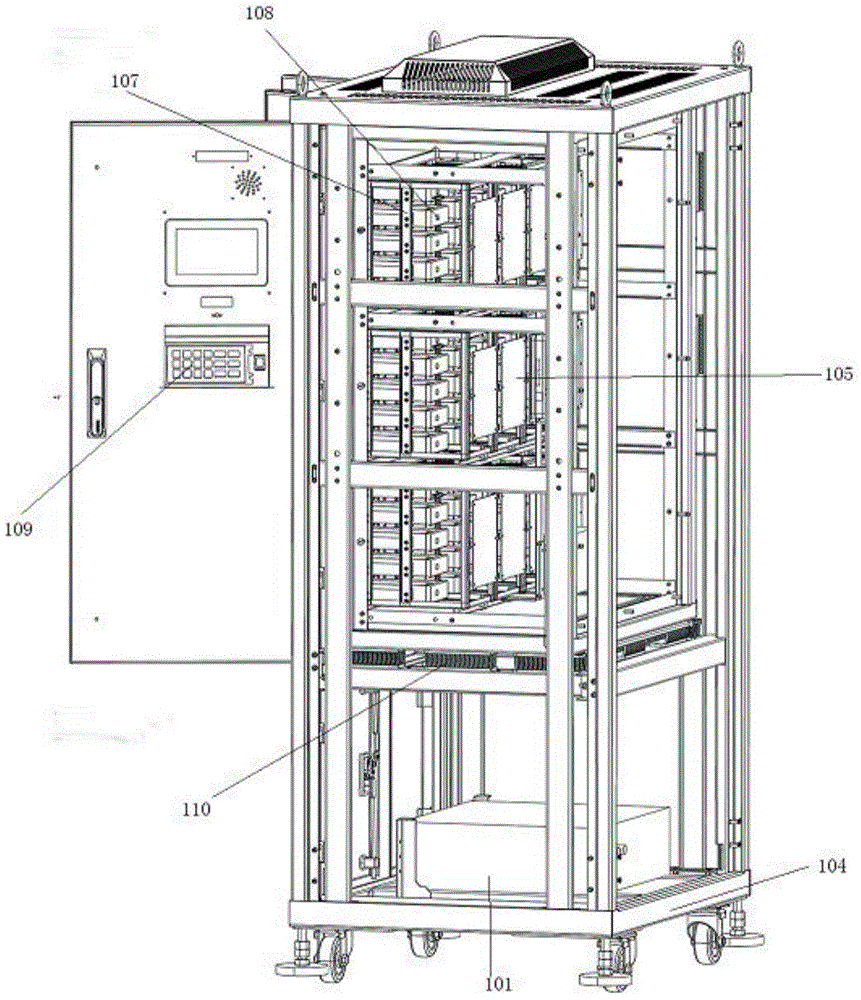 Hard disk storage cabinet