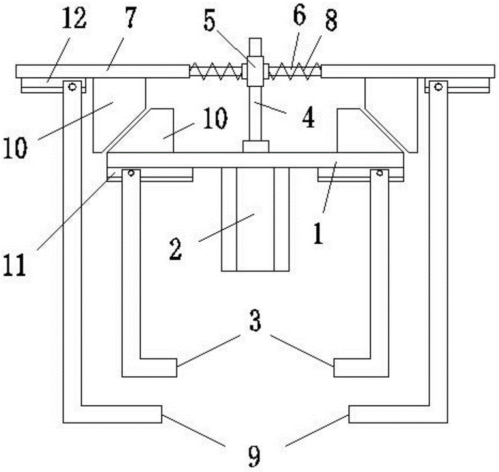 Adjustable sheet material clamping jaw