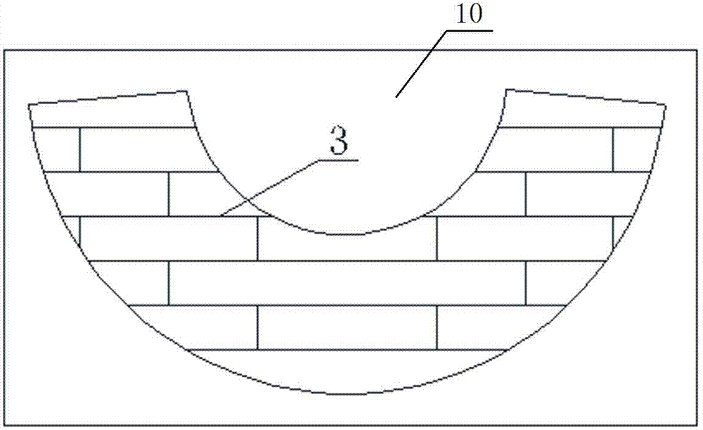 Manufacturing and installing method for upper cone on dry quenching furnace shell