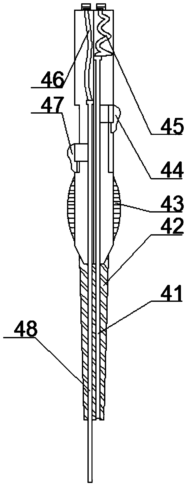 Multifunctional debridement device for general surgery department