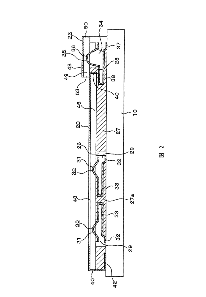 Composite connector for memory cards