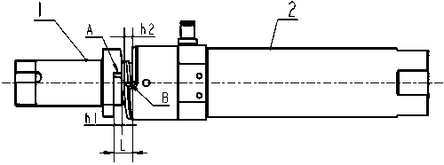 Electromechanical actuator limiting stroke circumferential anti-blocking structure