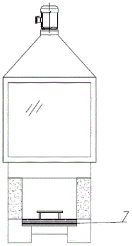 A floating vibrator ultrasonic salt bath compound cleaning machine and its use method