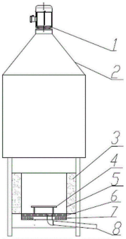 A floating vibrator ultrasonic salt bath compound cleaning machine and its use method