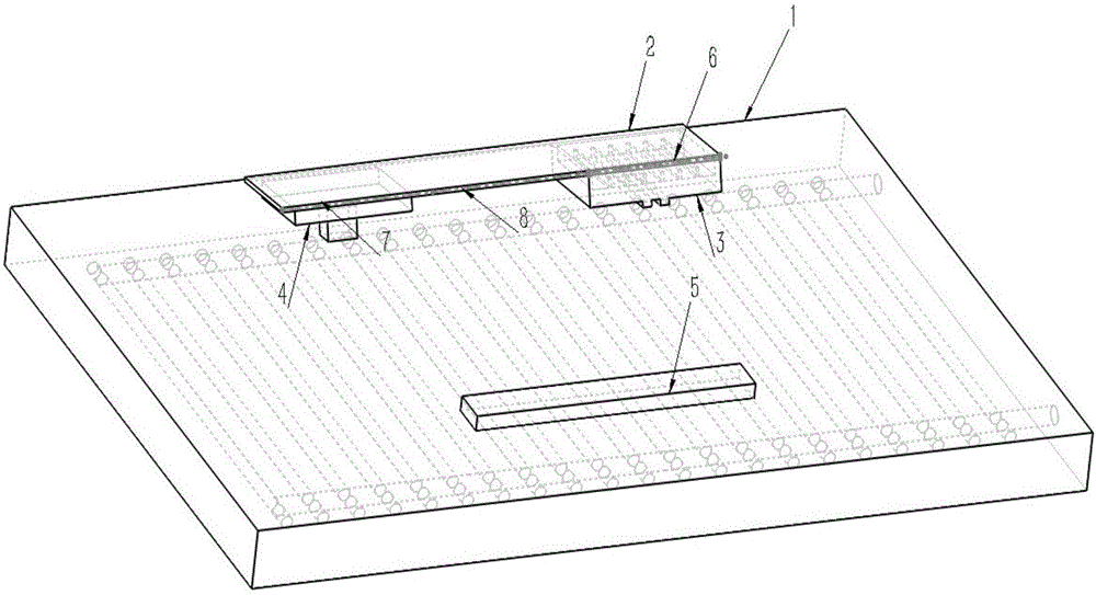 Mixed heat dissipation apparatus used for high-power optical fiber amplifier