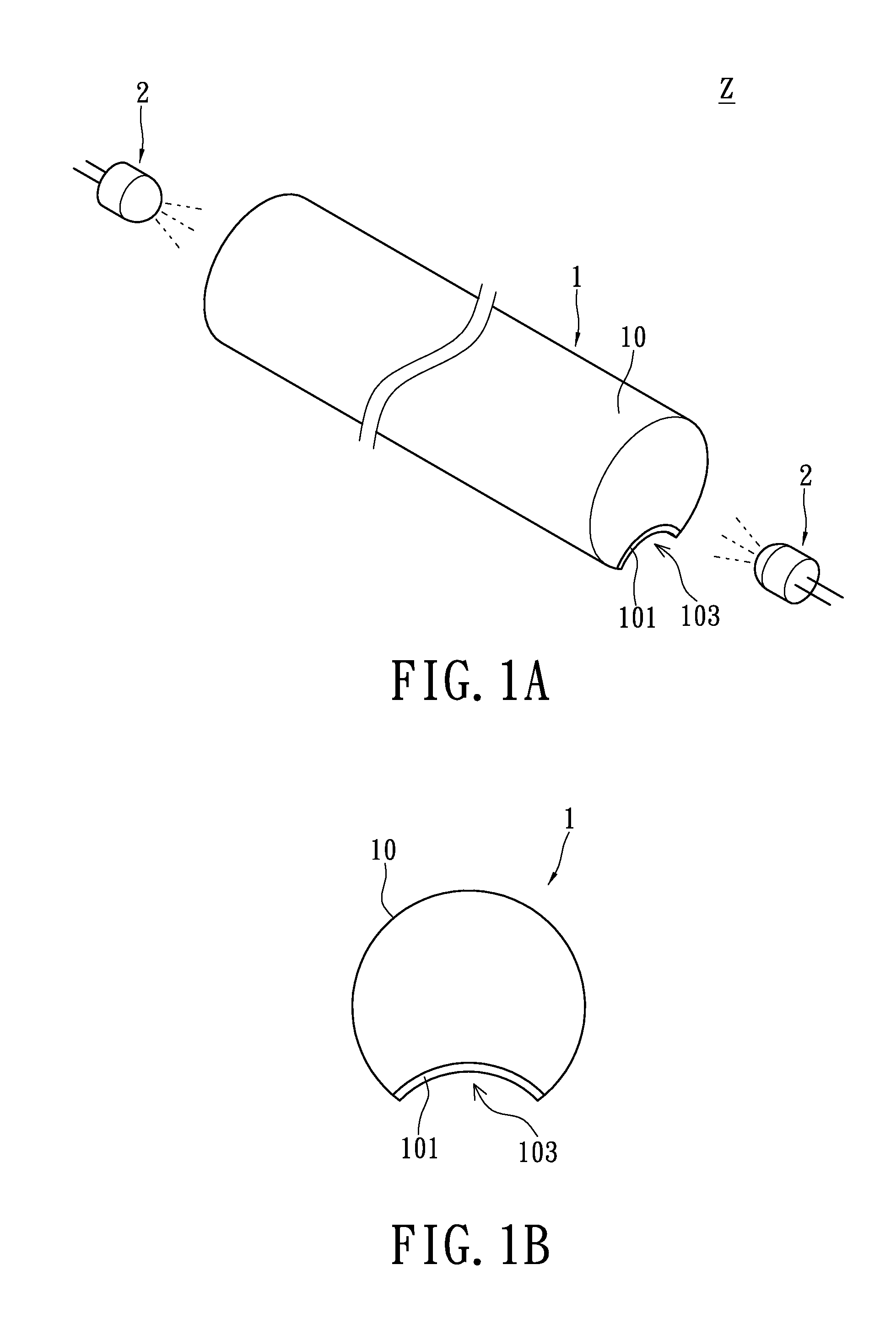 Light guiding light strip structure for cars and car light structure