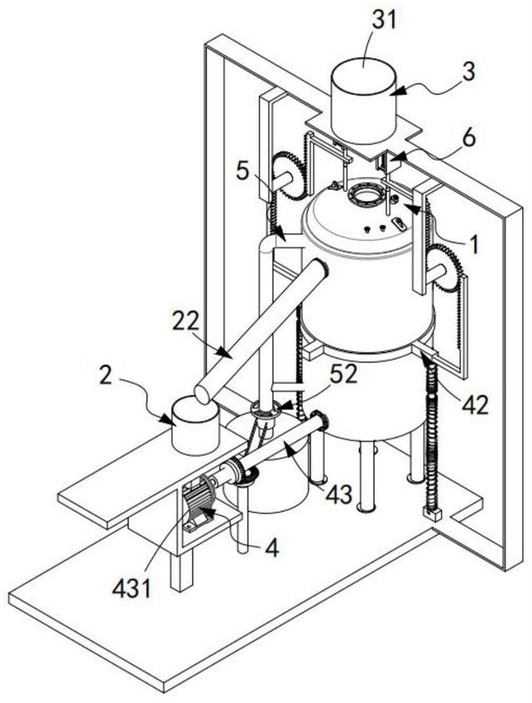 A processing device for preparing p-toluenesulfonyl chloride