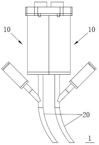 Air pressure adjusting mechanism for detecting pressure in body cavity, detection catheter and detection device