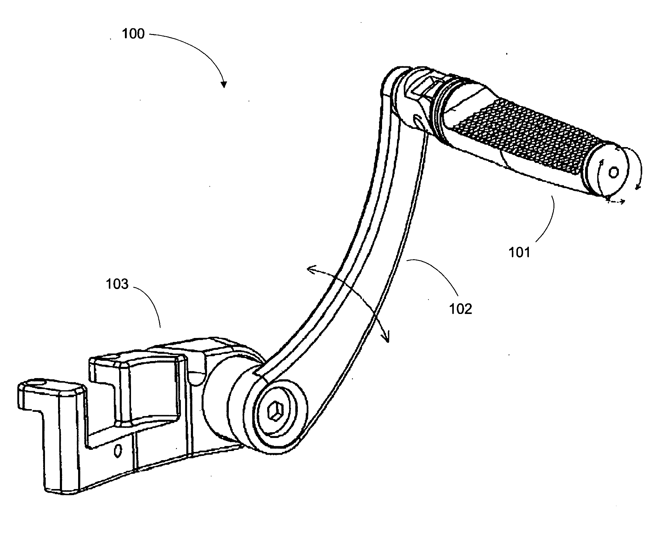 Floorboard mounted foot peg apparatus and method for a motorcycle