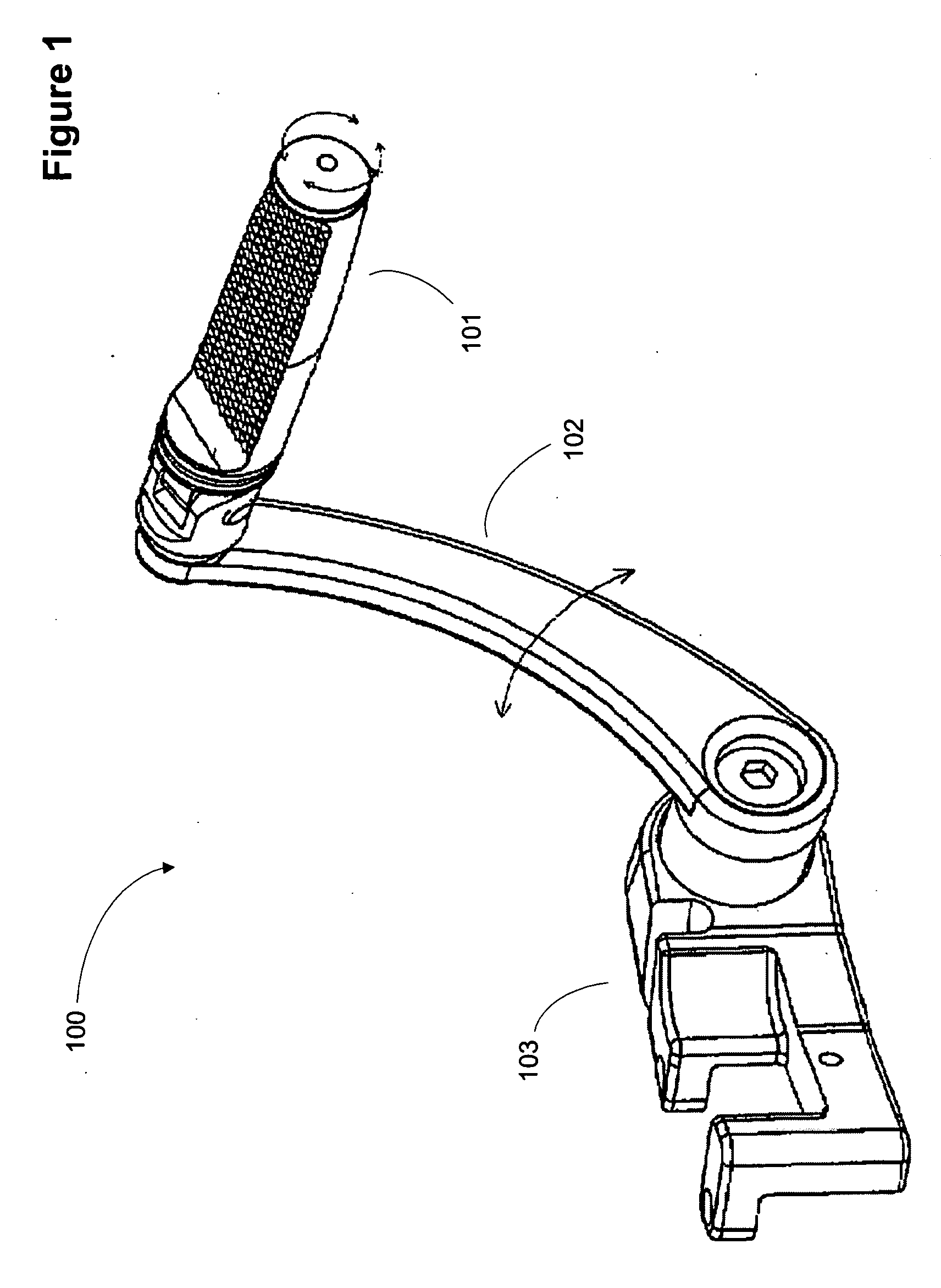 Floorboard mounted foot peg apparatus and method for a motorcycle