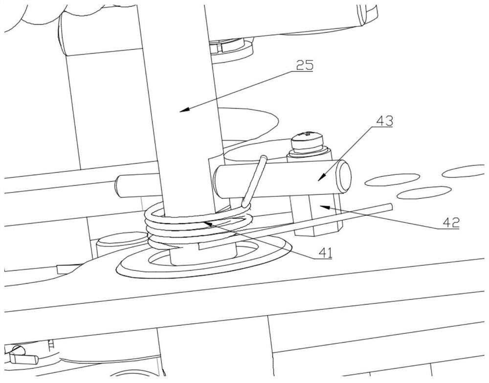 Manual opening and closing device of ring main unit