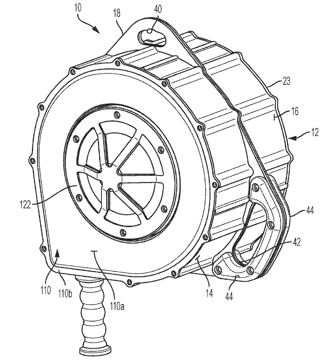 Sealed retractable fall arrest block