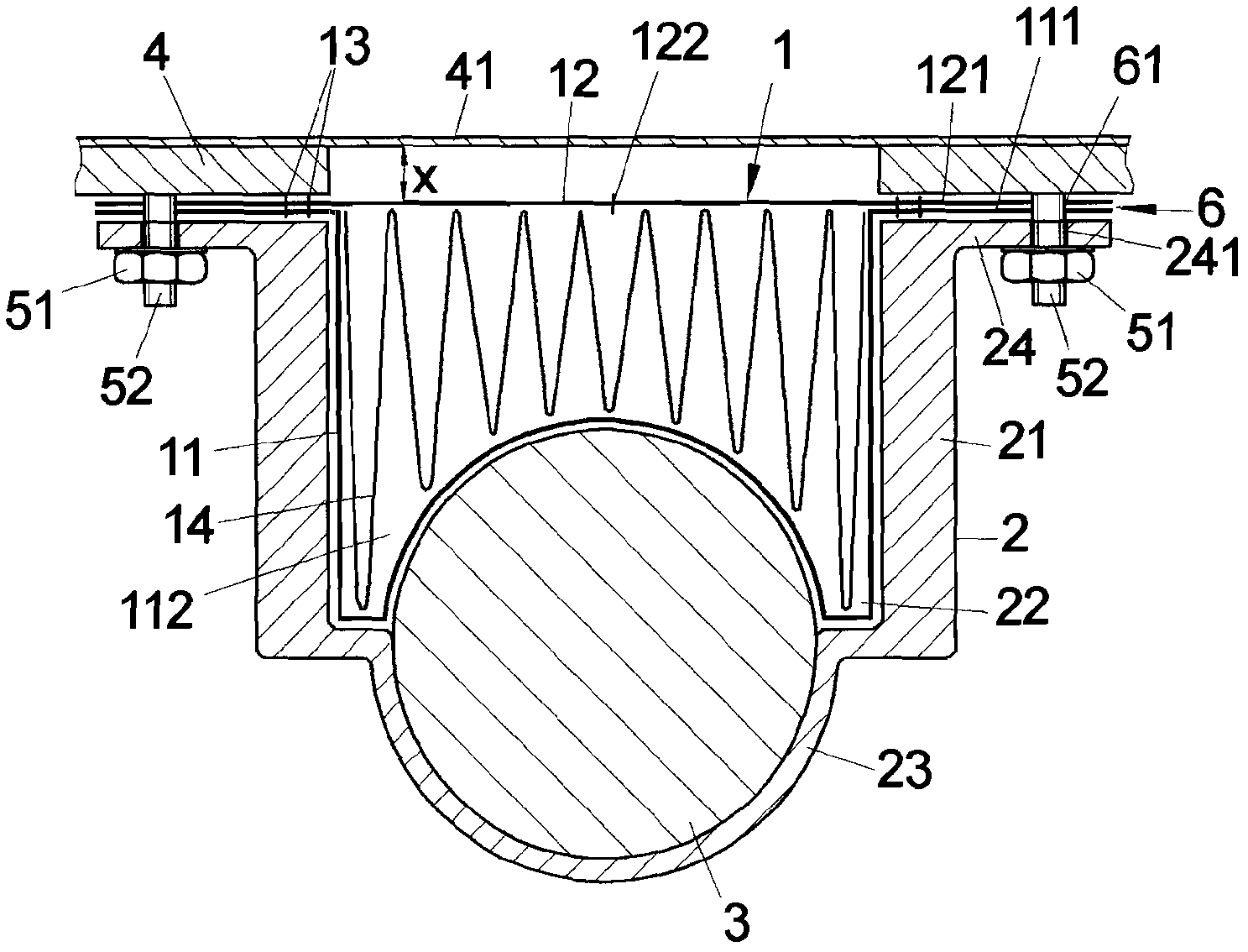 Airbag module for a vehicle occupant restraint system