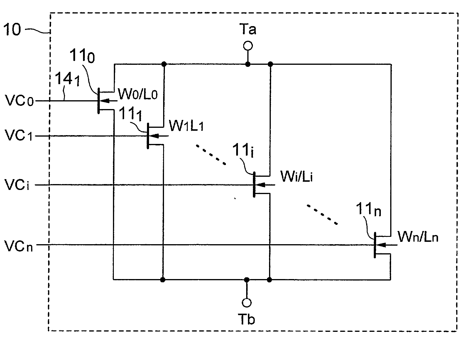 Variable impedance circuit