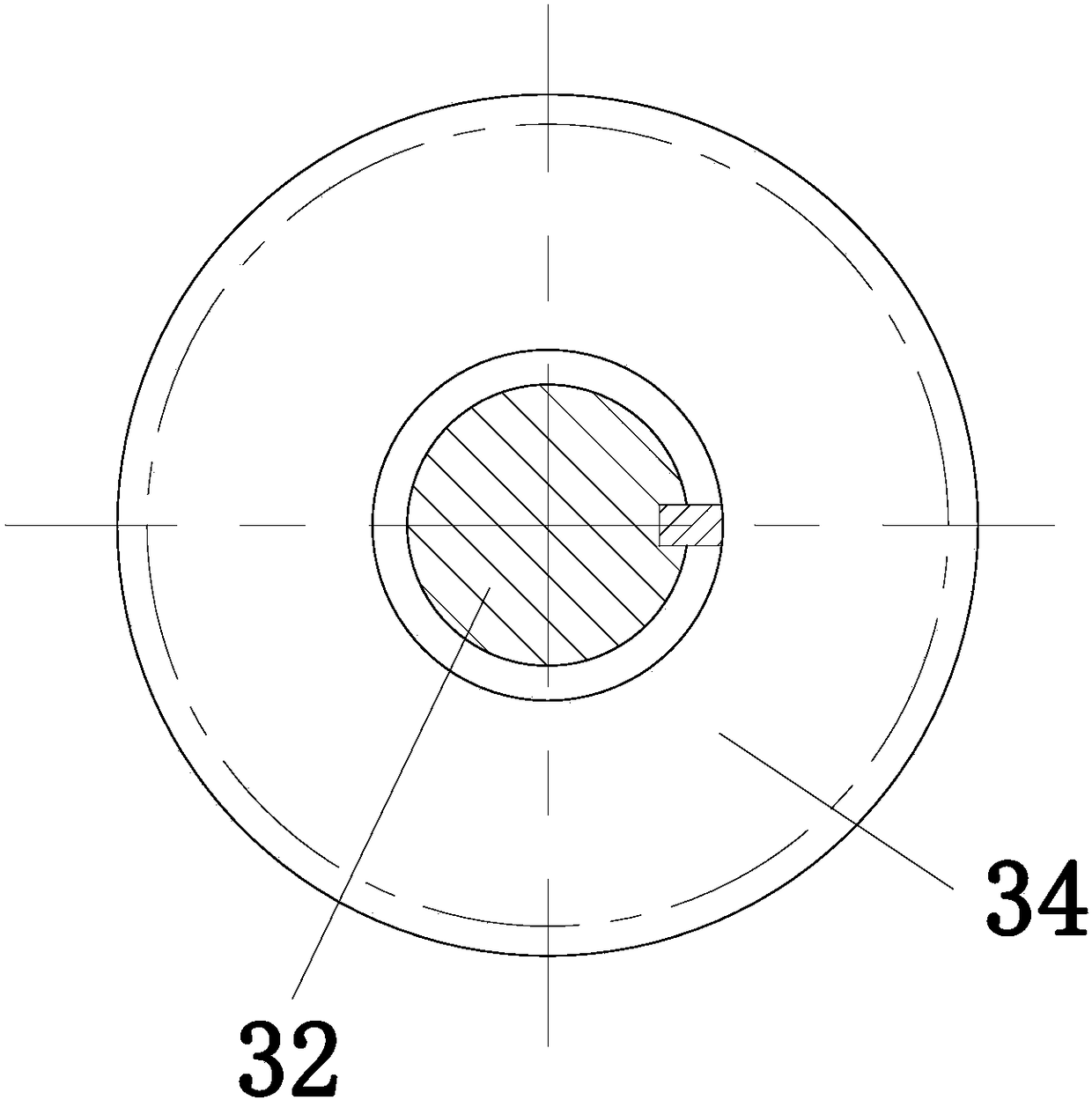 Liquid-state cosmetic mixed process treatment system