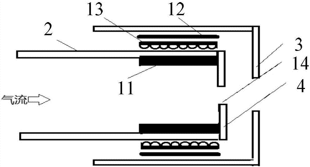 Laval nozzle type magnetic confinement hollow cathode