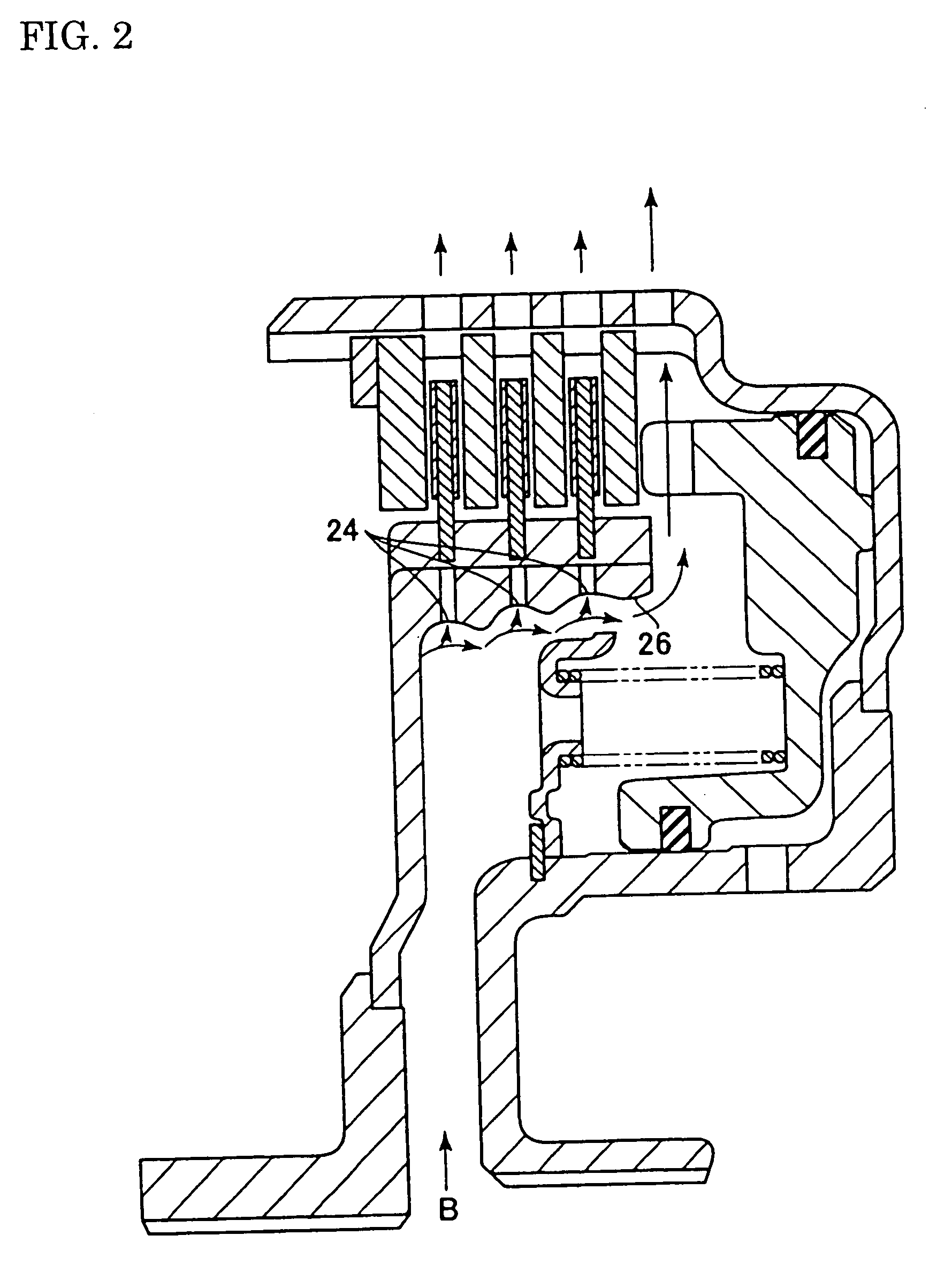 Lubricating and cooling structure of wet type friction engagement apparatus