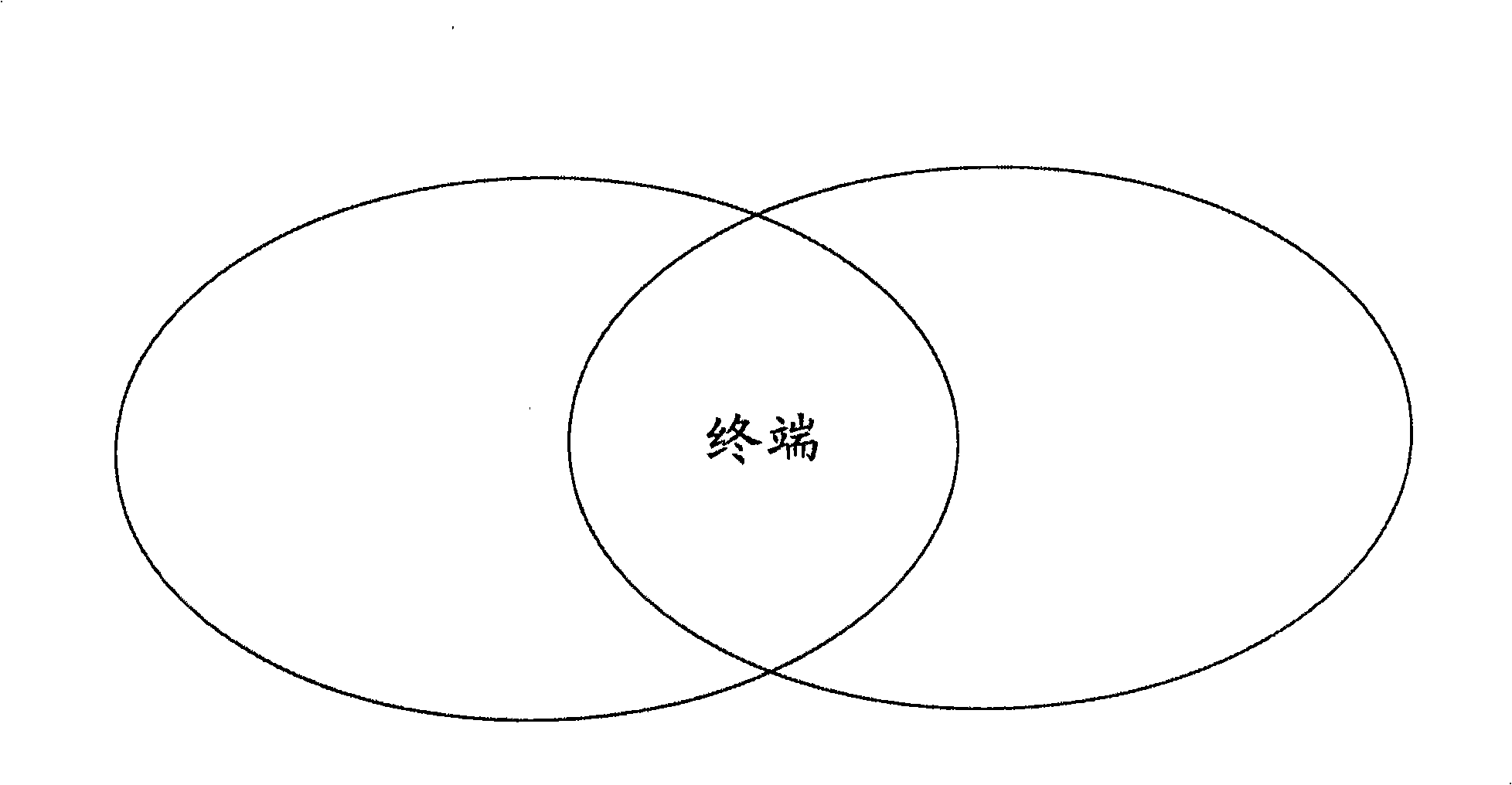 Paging method and system of heterogeneous network, and terminal used for the same