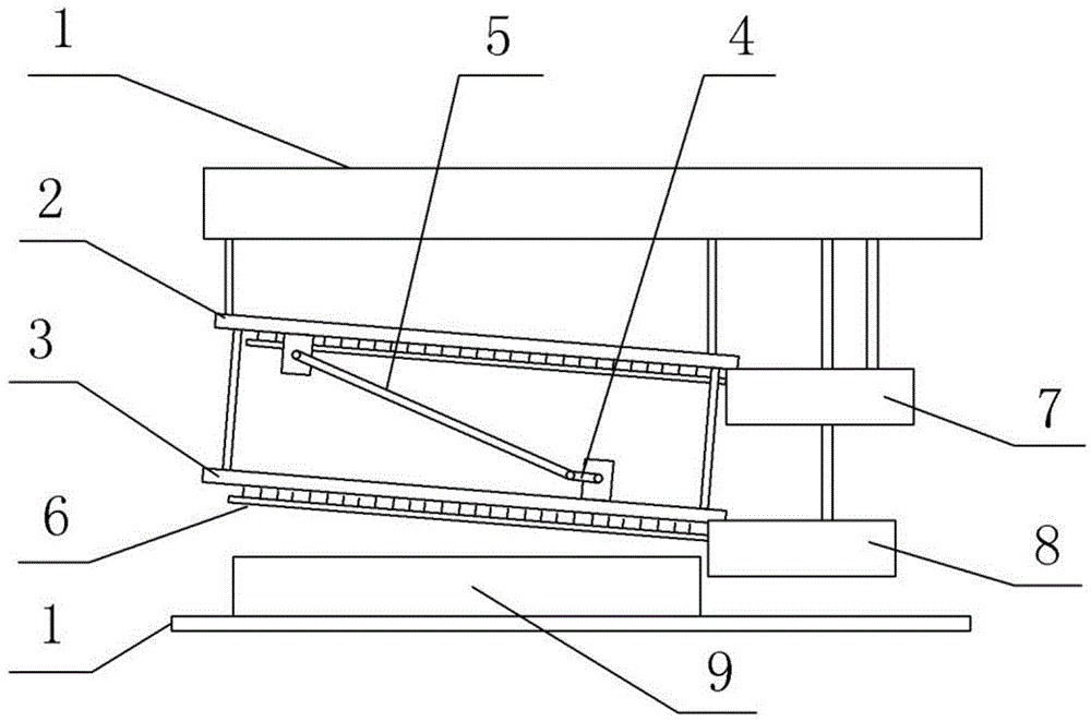 Coordinated type vibrating screen