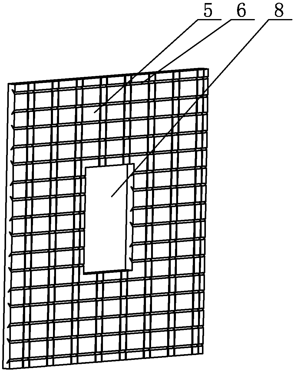 Process for covering surface of aluminum diamond composite material with copper foil and embedding ceramic material