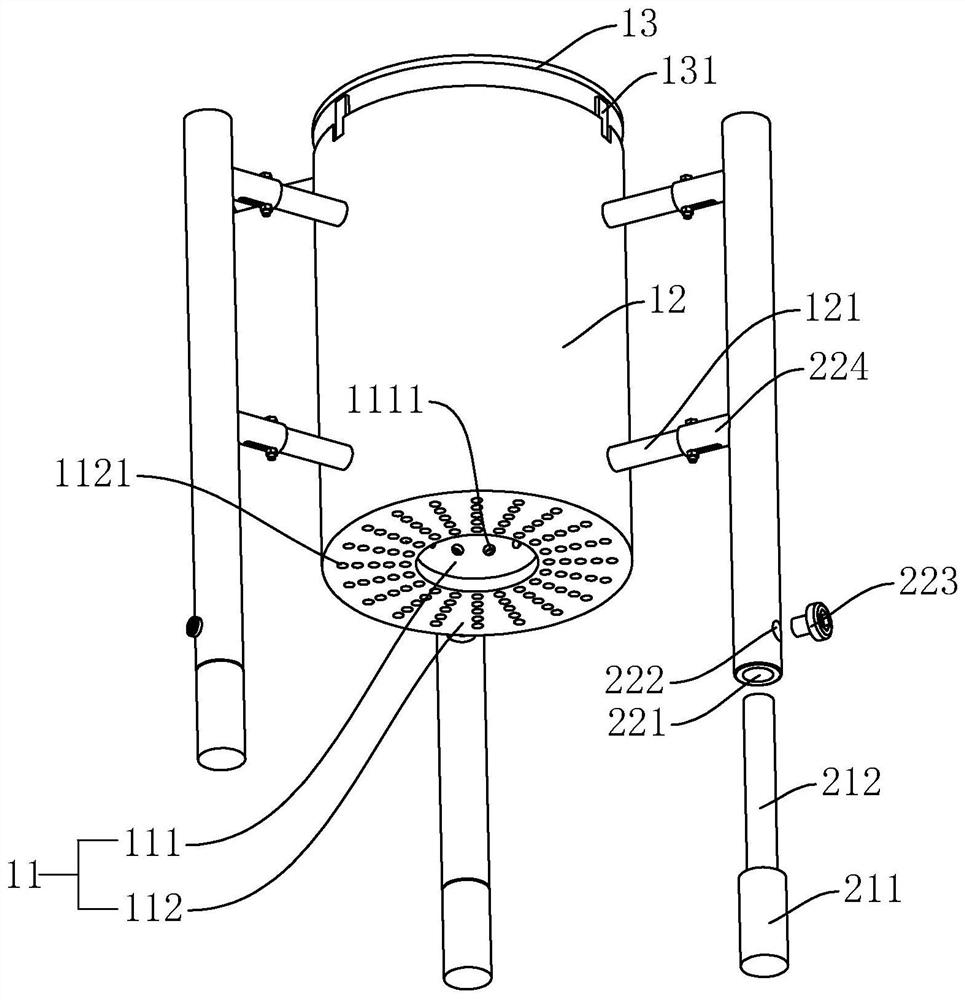 Upflow cyclic reoxygenation machine and sewage treatment process using the upflow reoxygenation machine