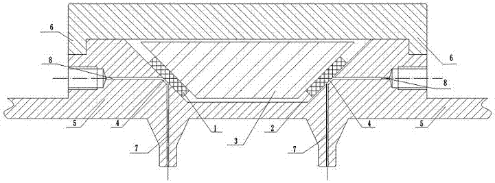 Small temperature difference measuring device