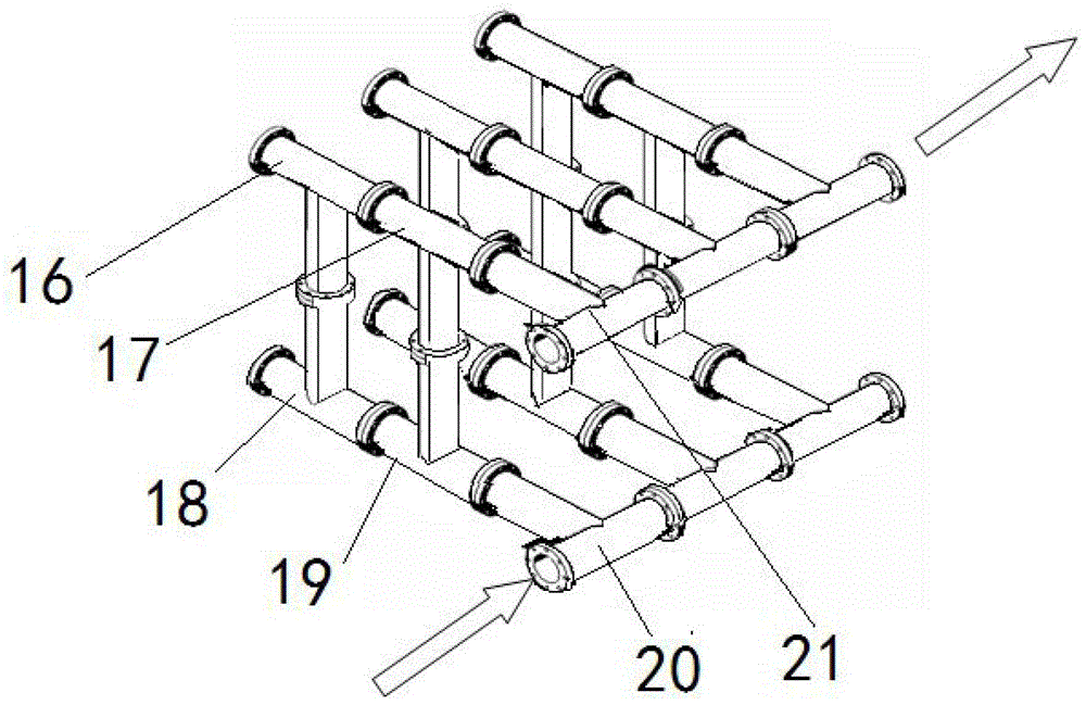 Method and device for quickly accumulating and removing scale in gathering and transportation pipelines